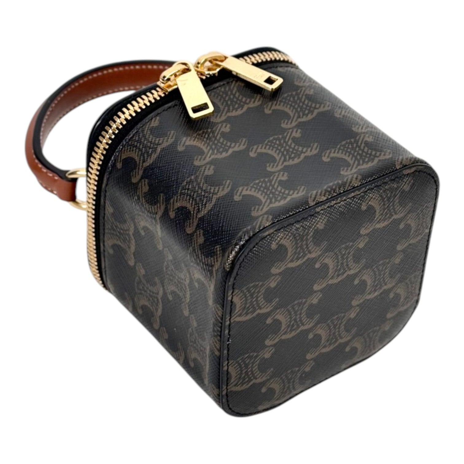 Celine Triomphe Canvas Vanity Bag