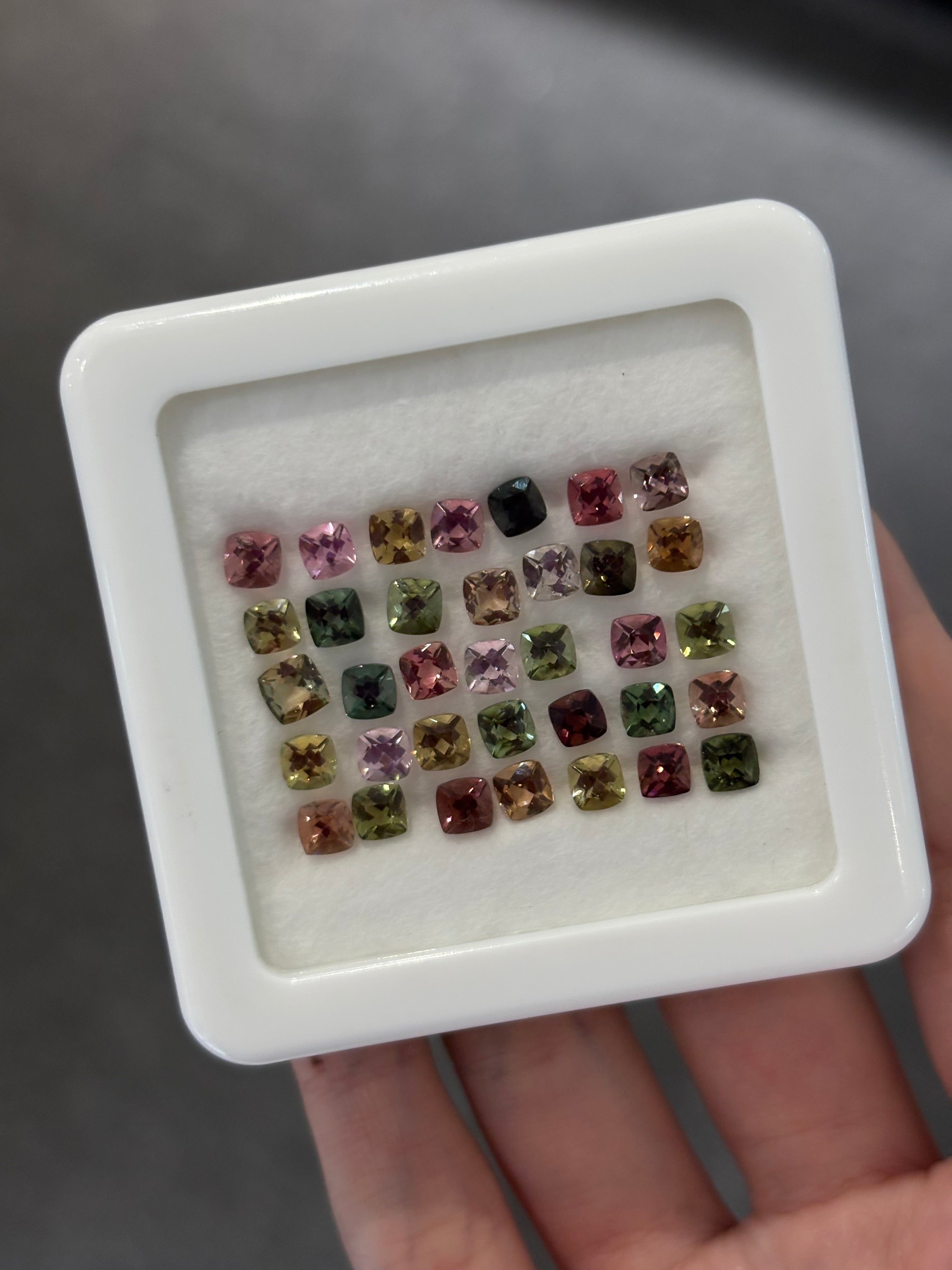 12.10ct Tourmaline Set 4x4 DXBCS4999