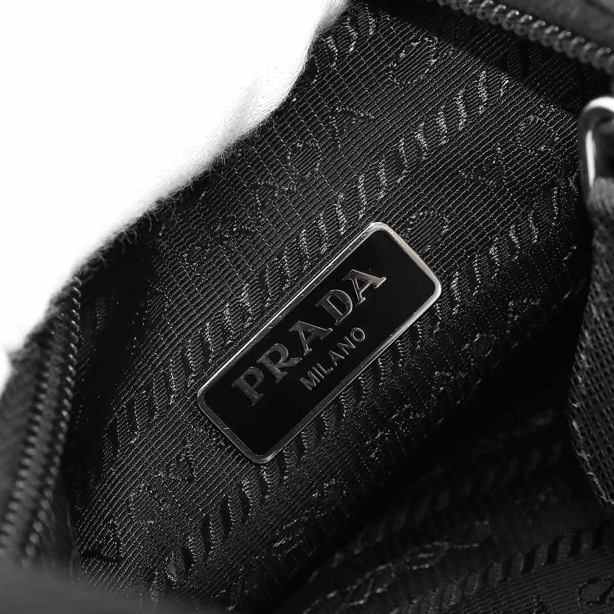 PRADA Re-Edition 2000 Mini Hand Bag Nylon Nero Black 1NE515 Purse 902981326