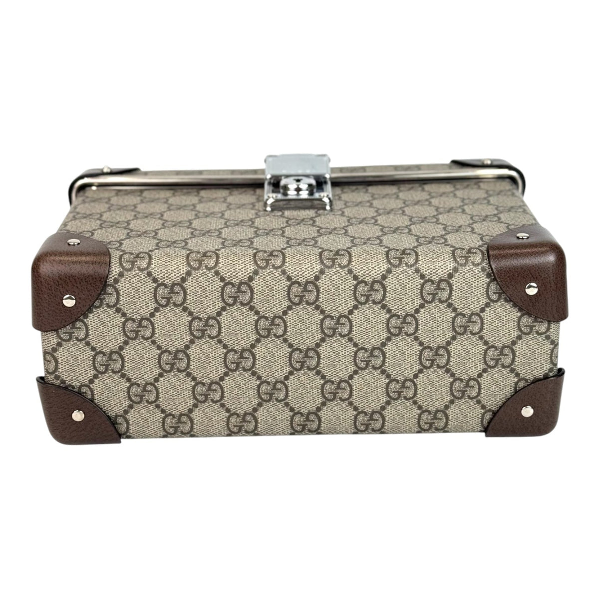 Gucci Bamboo Trotter GG Beauty Case Bag