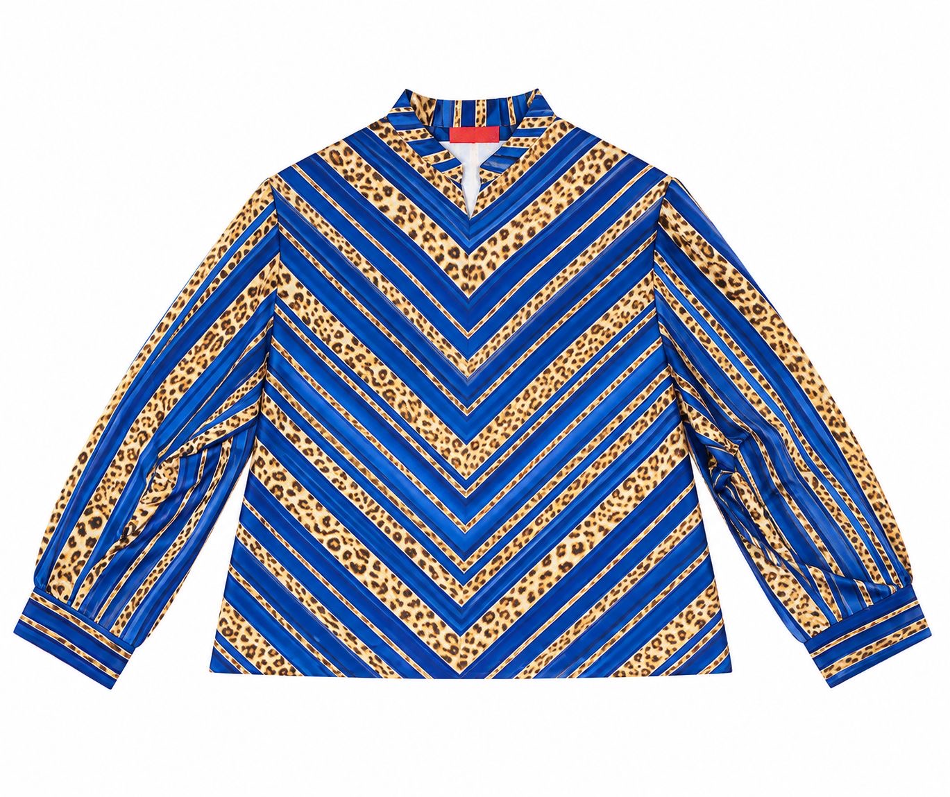 SHIRT OASINE LEO PINSTRIPE ROYAL BLUE MCL13222