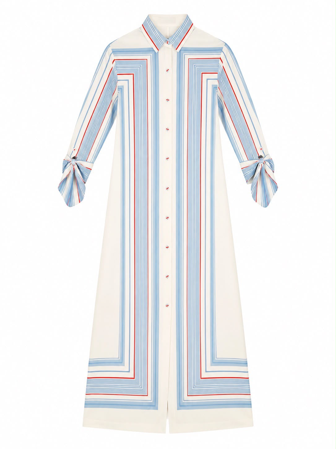 DRESS MIKA SQUARE PLACEMENT BLUE MCL12783