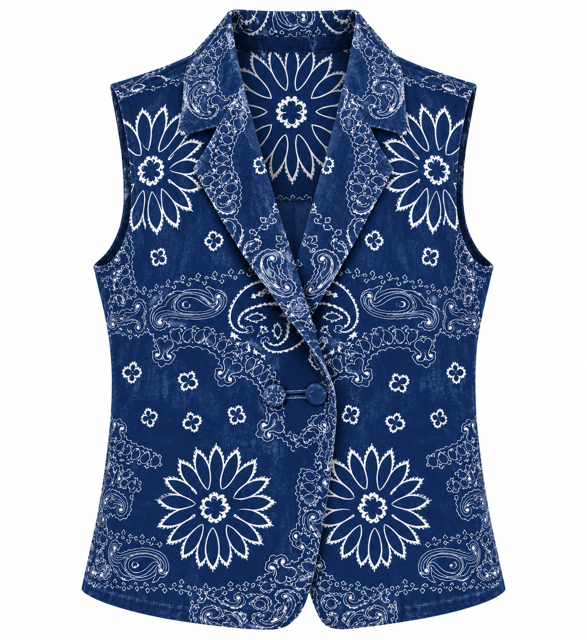 MARCELL JACKET VELVET BANDANA NAVY MCL13270