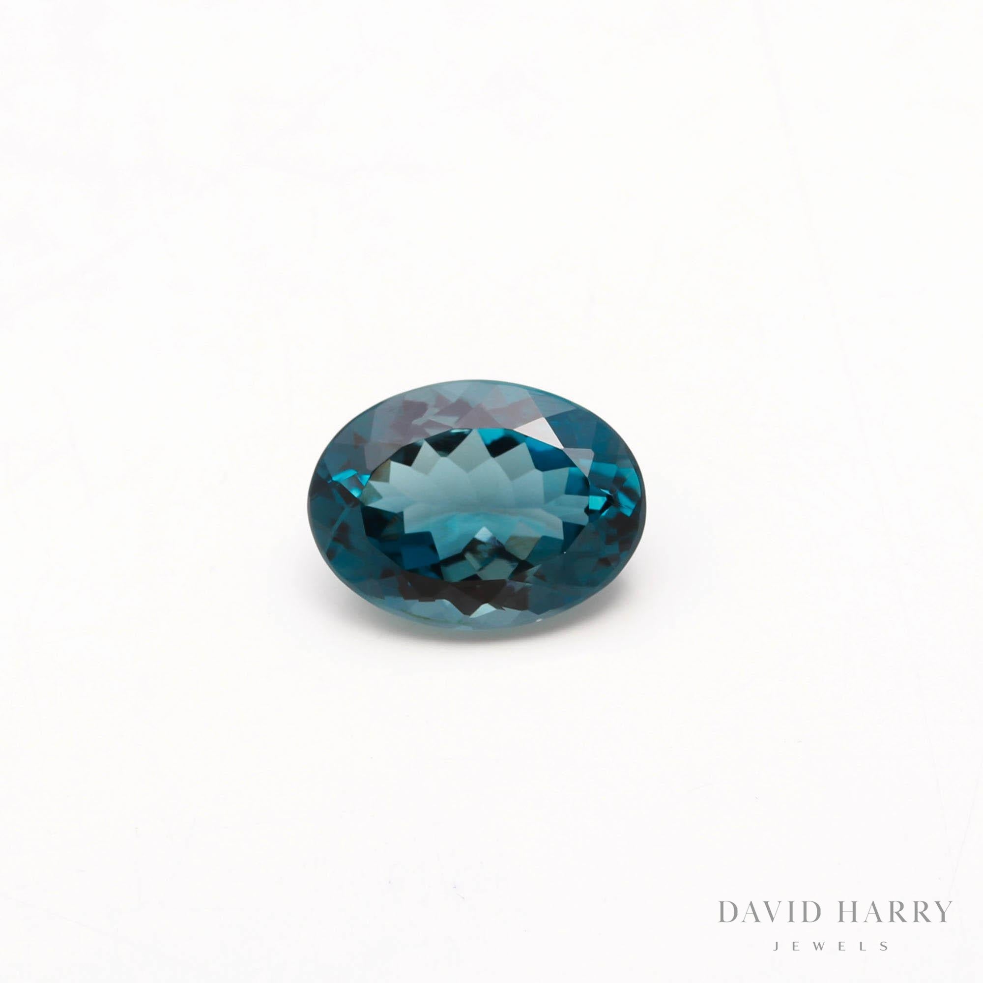 6.71ct London Blue Topaz