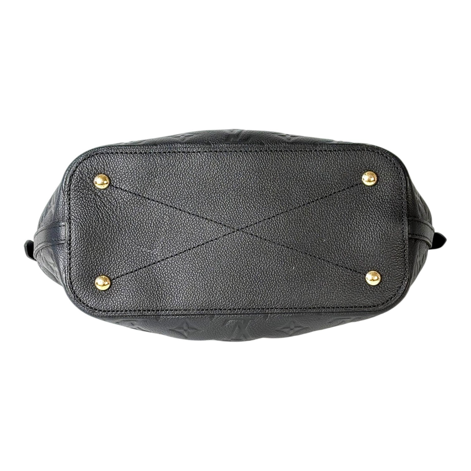Louis Vuitton Black Leather Mazarine Bag