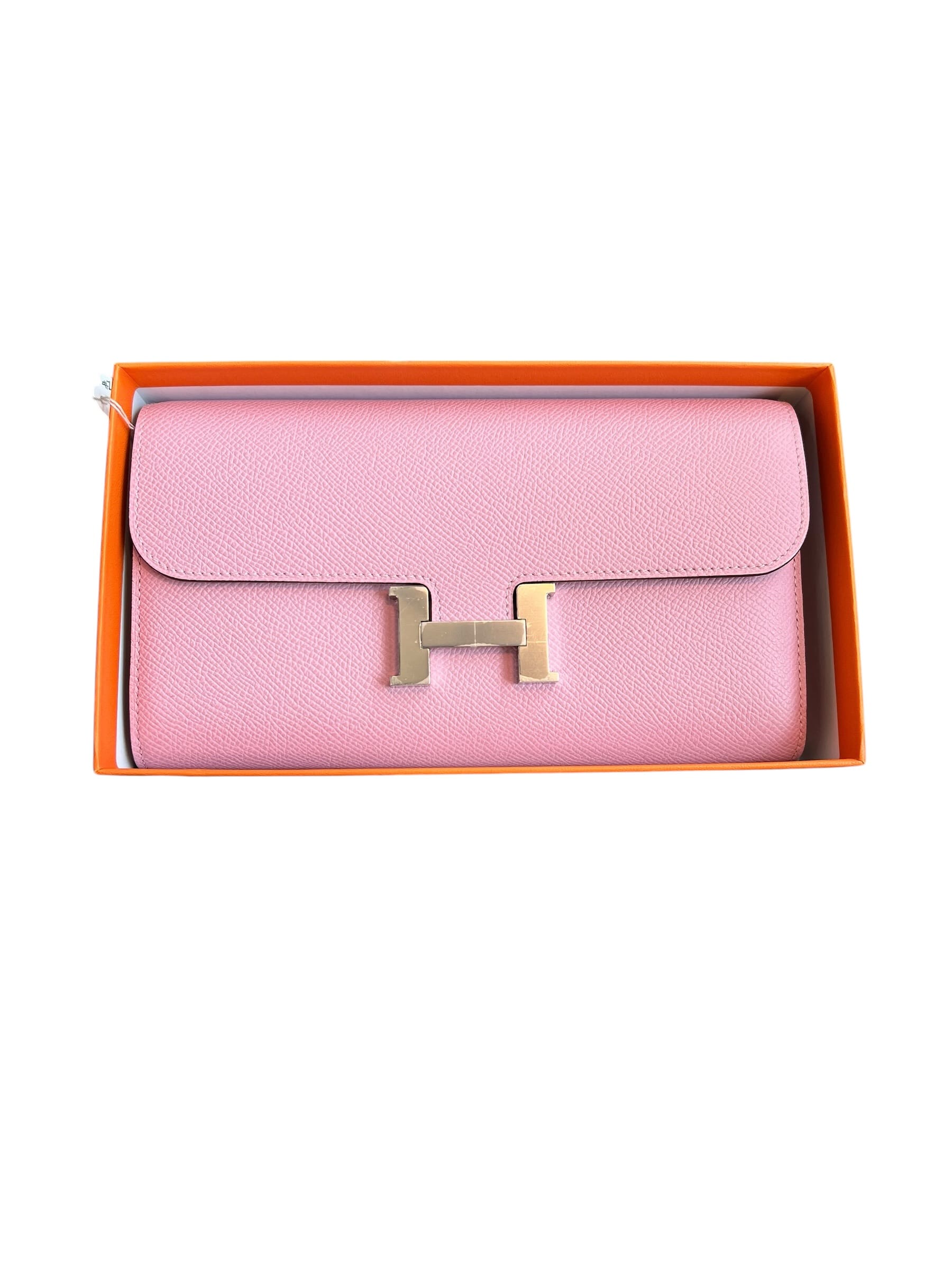 Hermes Constance To Go Mauve Pale Epsom PHW #Z NEW  SSLG1008