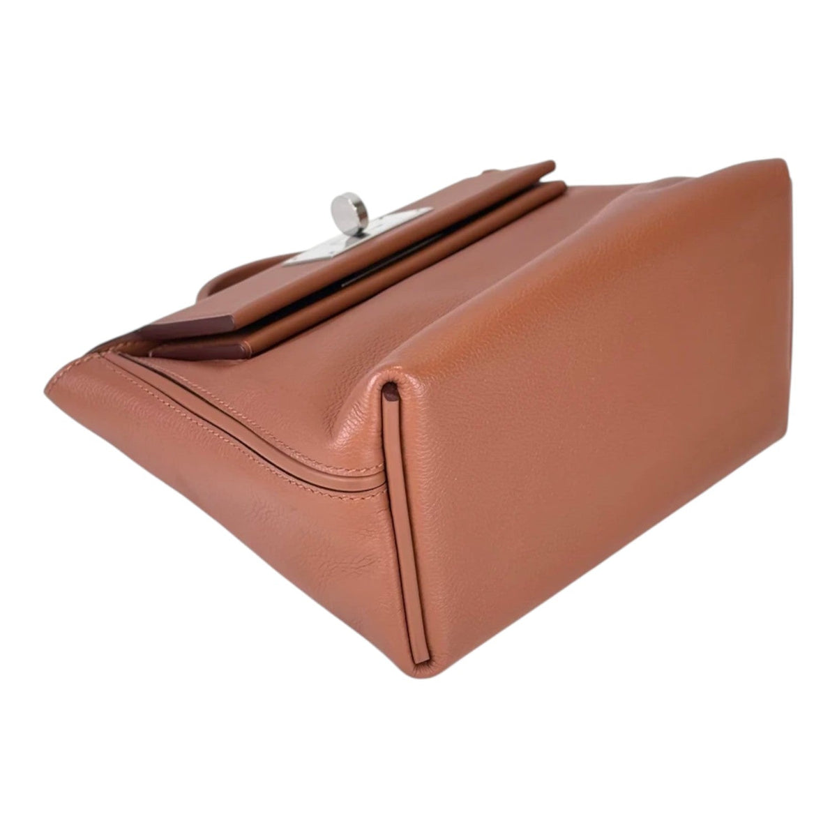 Hermes 2424 Mini in Gold Evercolor with PHW