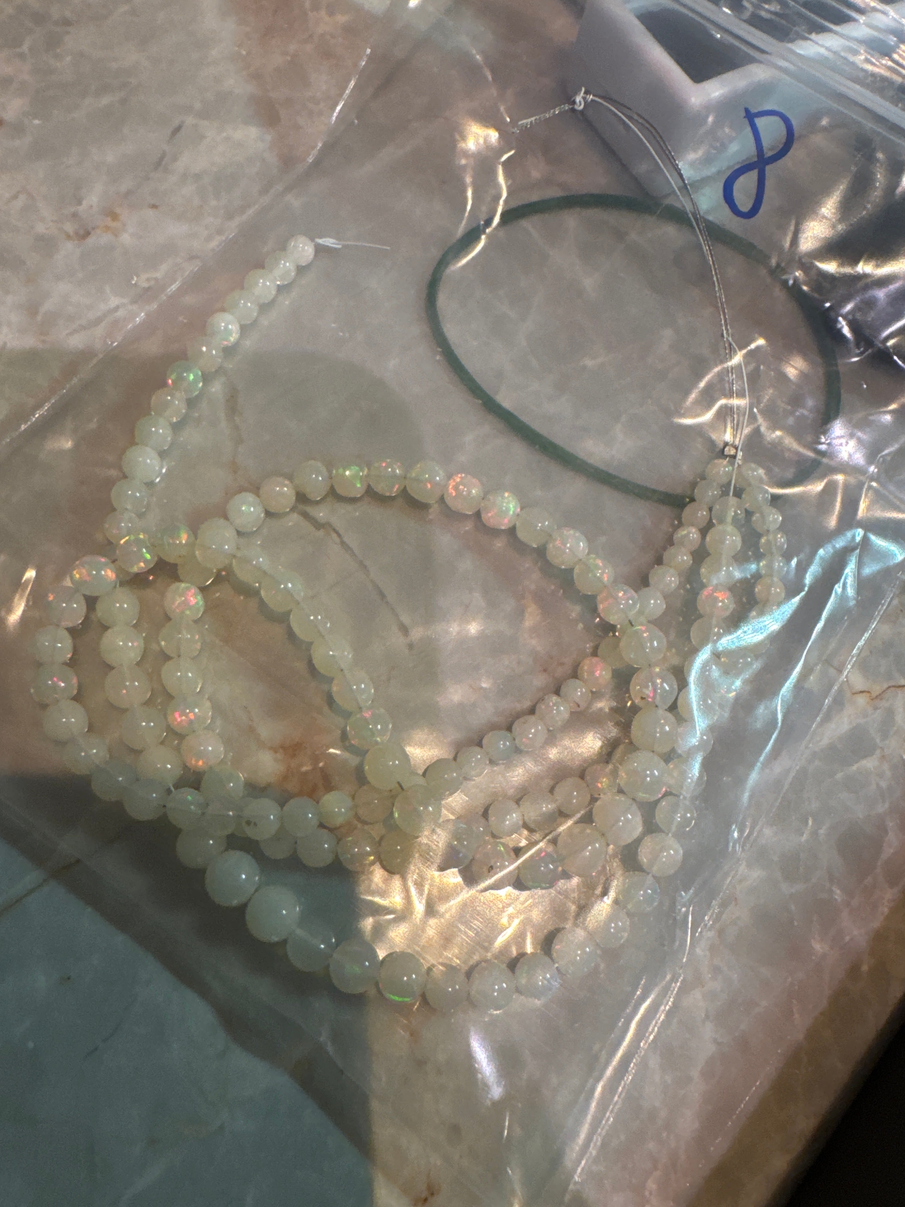 Natural Opal Beads #8 THAIC0384