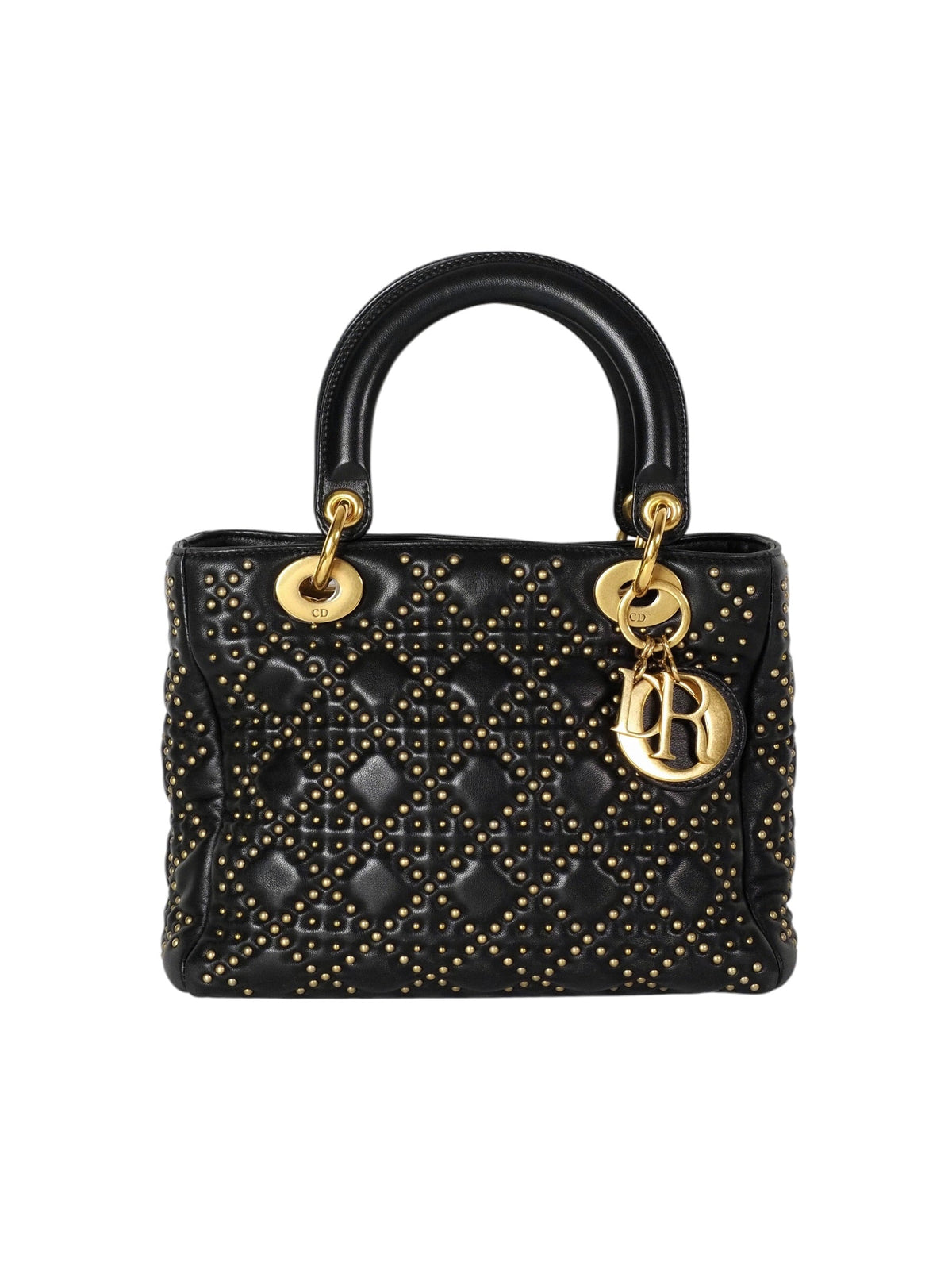 Dior Lady Black Cannage Medium Bag