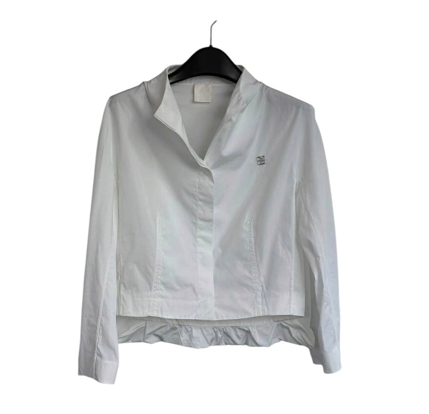Givenchy Cropped shirt White Sz 38 SYCYA128