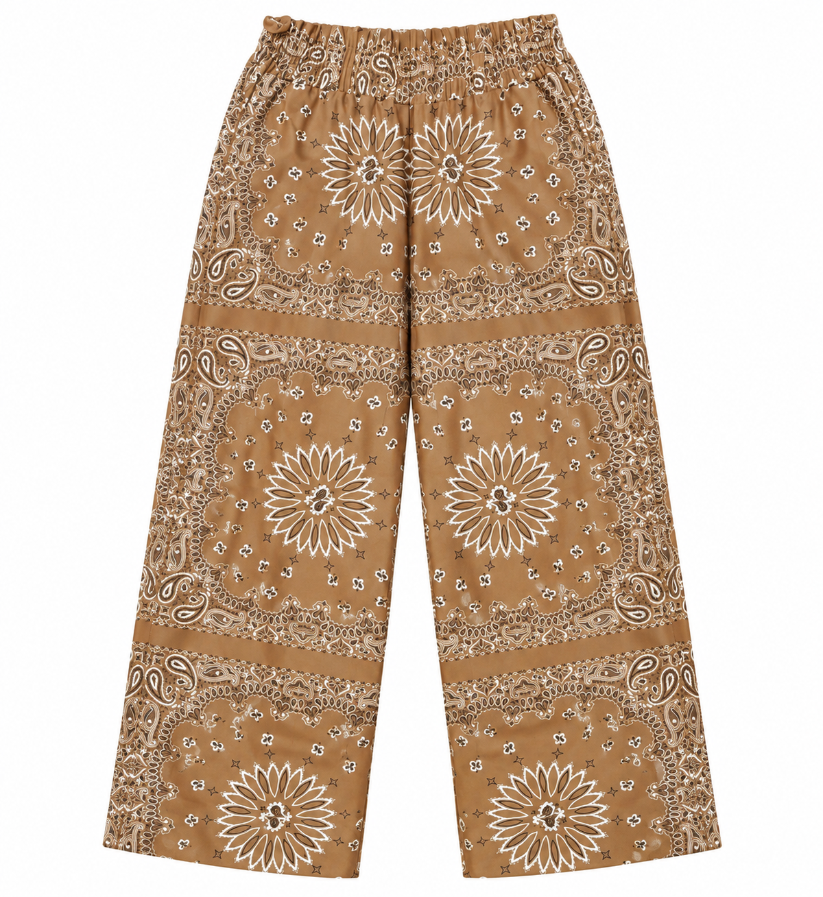 TROUSER SAILOR SUEDE BANDANA BROWN  MCL13330