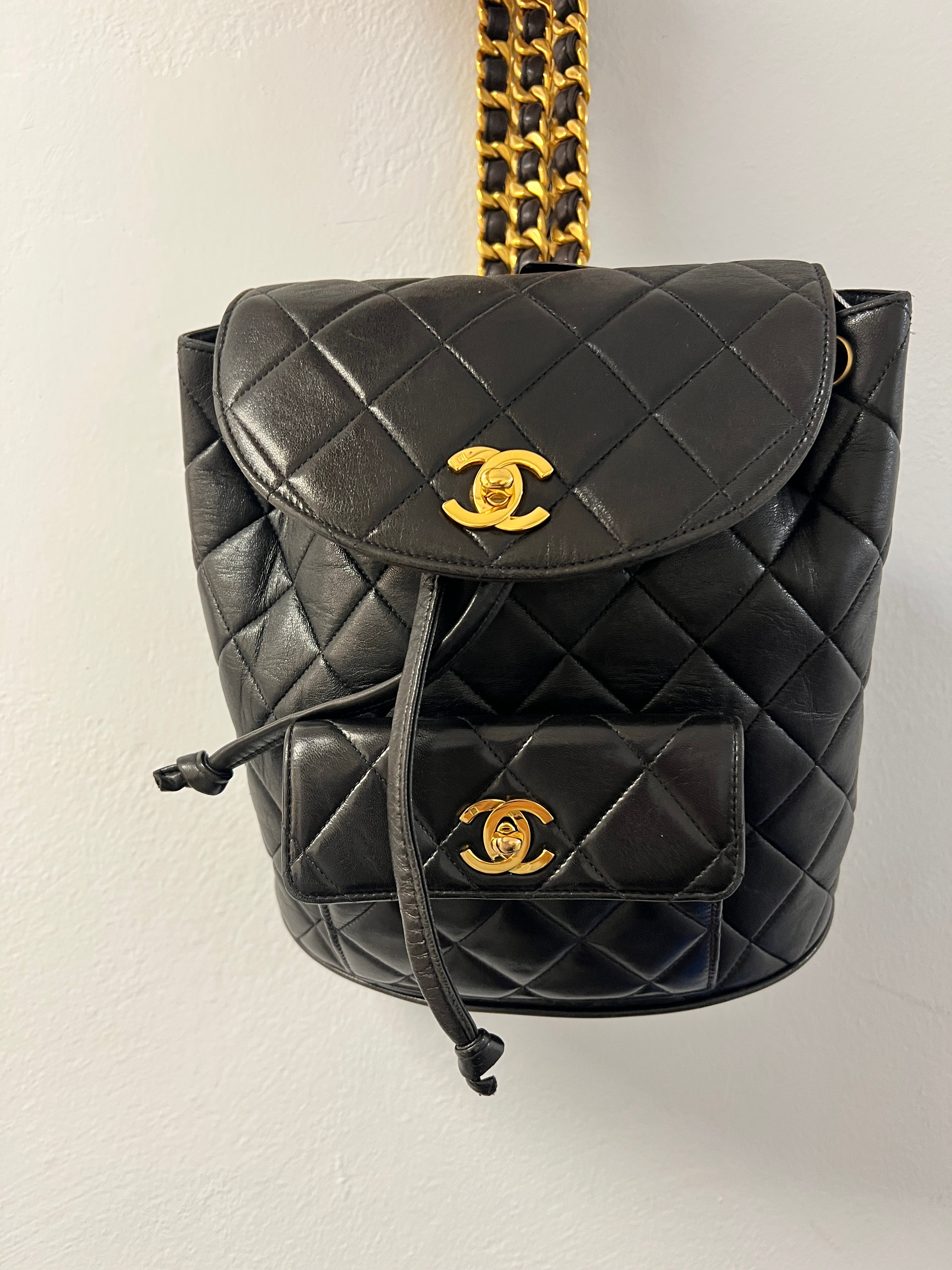 Chanel Duma brown backpack AKC1459