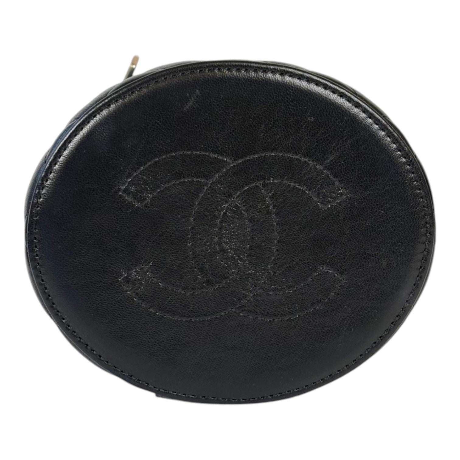 Chanel Black 22S Top Handle Mini Vanity Bag