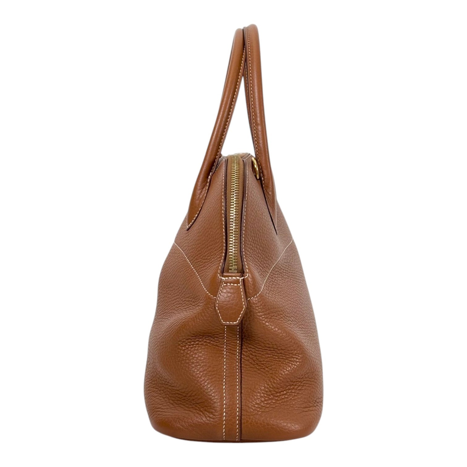 Hermes Bolide 31cm in Gold Clemence