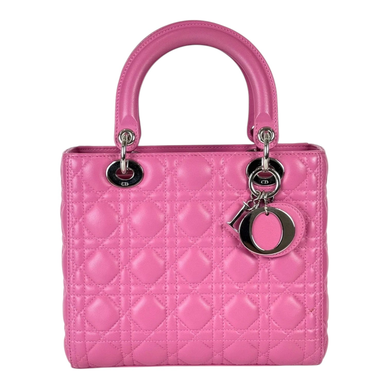 Dior Pink Lady Dior Medium Bag with Strap