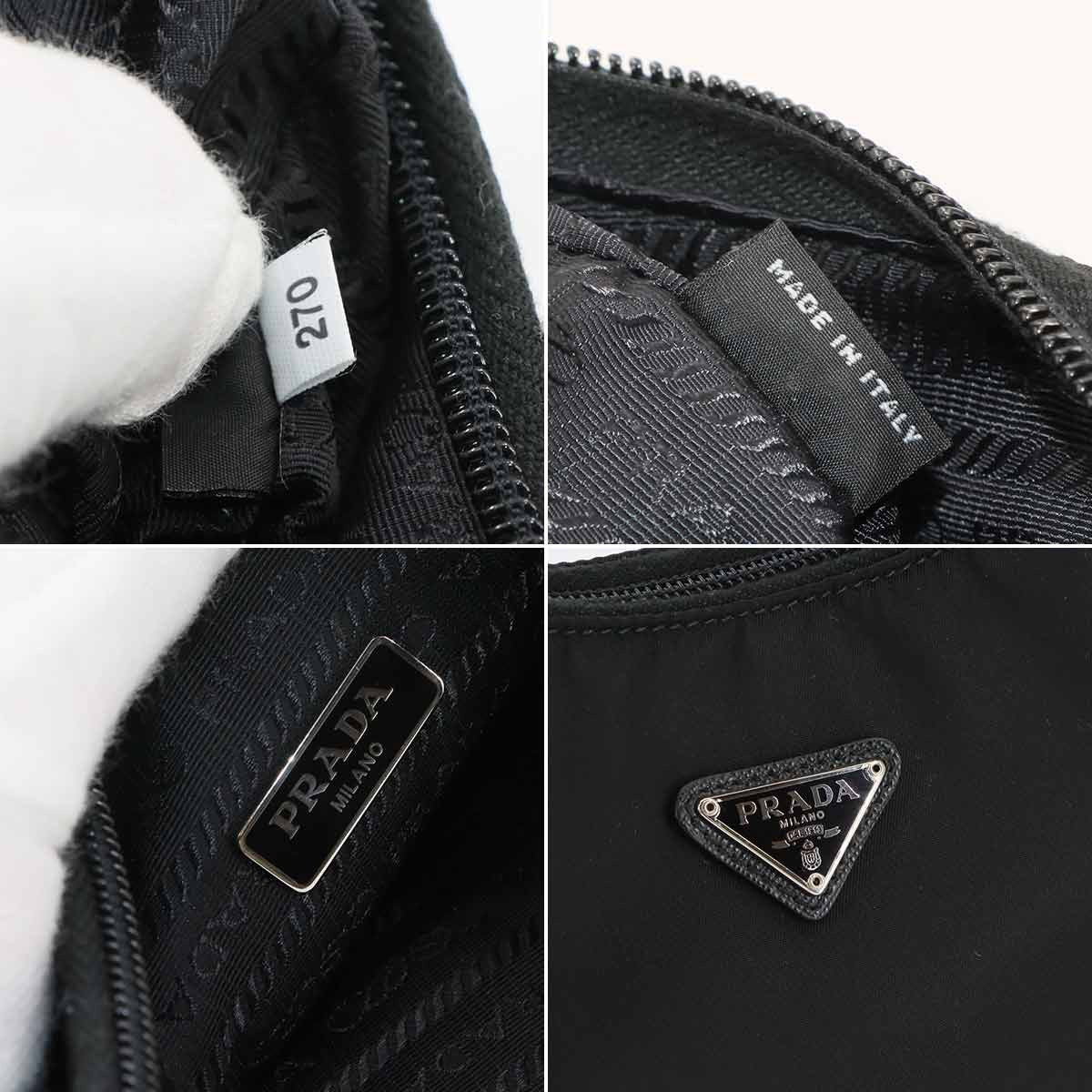 PRADA Re-Edition 2000 Mini Hand Bag Nylon Nero Black 1NE515 Purse 902981328