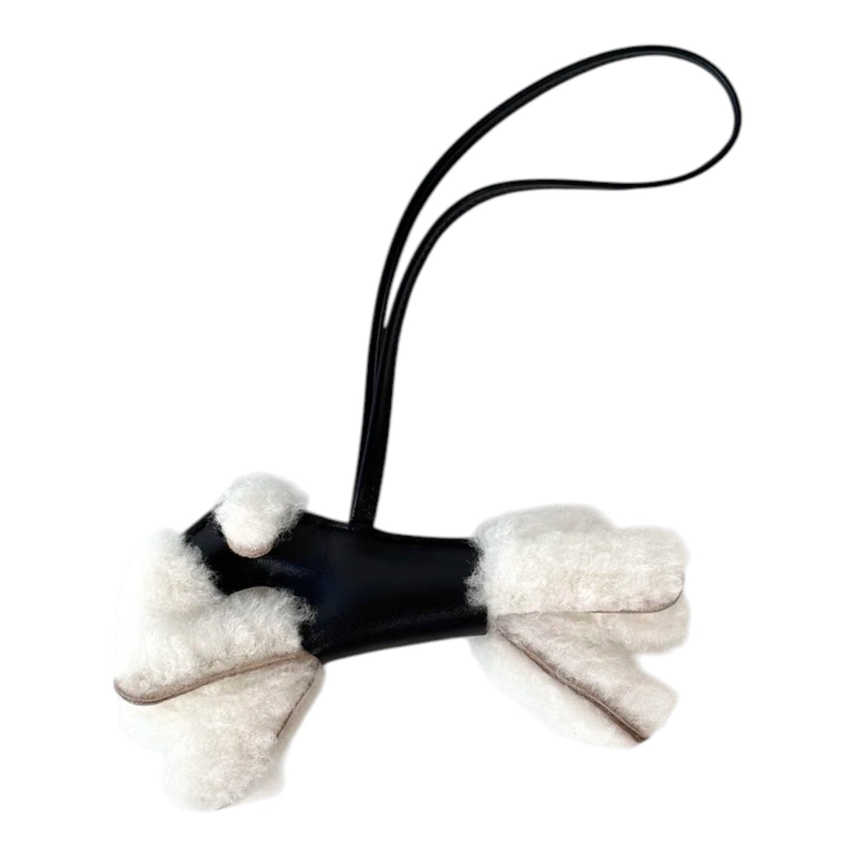 Hermes Budy Charm Black Lambskin - New in Box