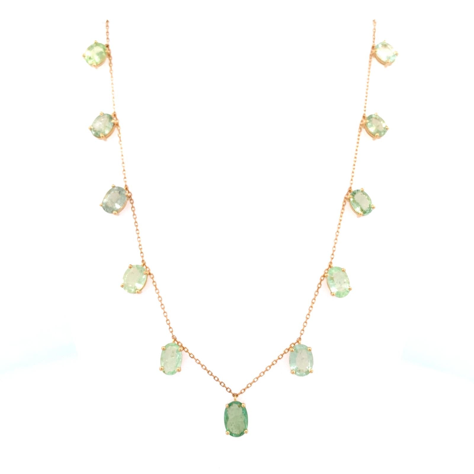 8.72ct paraiba choker YG  DXBCD1205