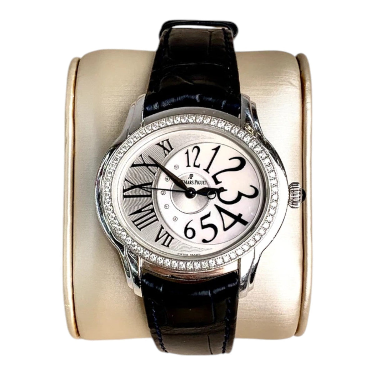 Audemars Piguet White Gold Diamond Auto Watch