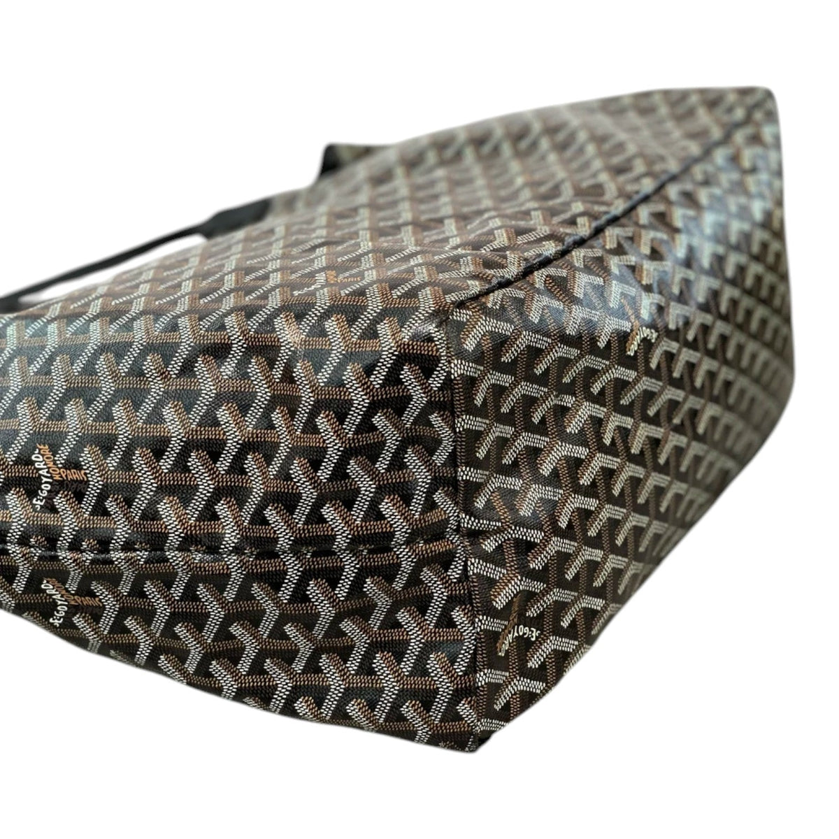 Goyard St Louis GM Black Tote Bag