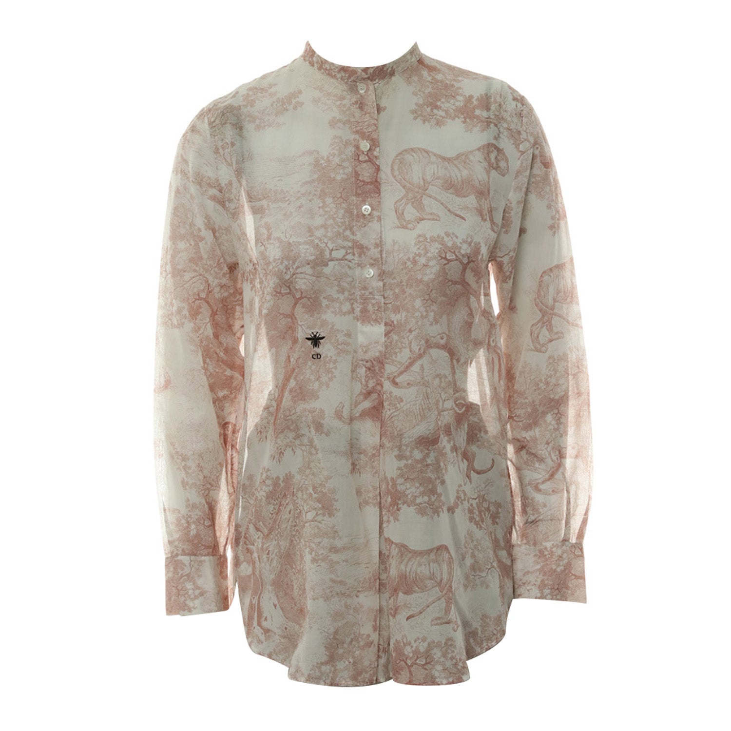 Christian Dior Toile de Jouy Voile Tunic DIO02630C