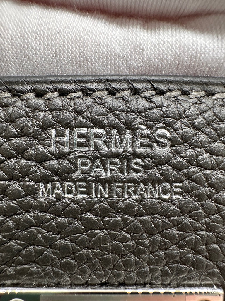 Hermès HAC 40 Dark Bronze Togo Palladium Hardware