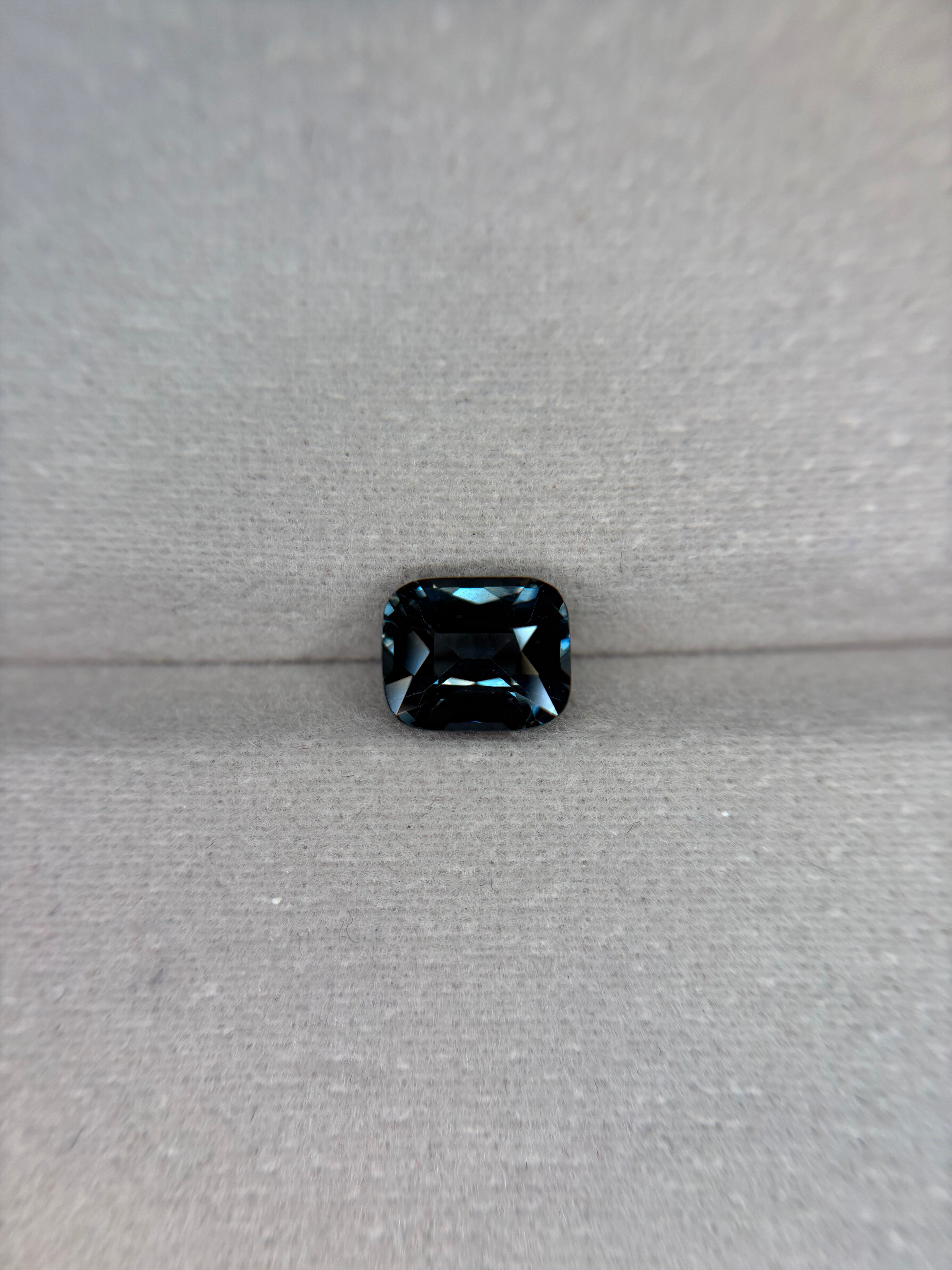 1.95ct Blue Spinel Cushion DXBCS1494