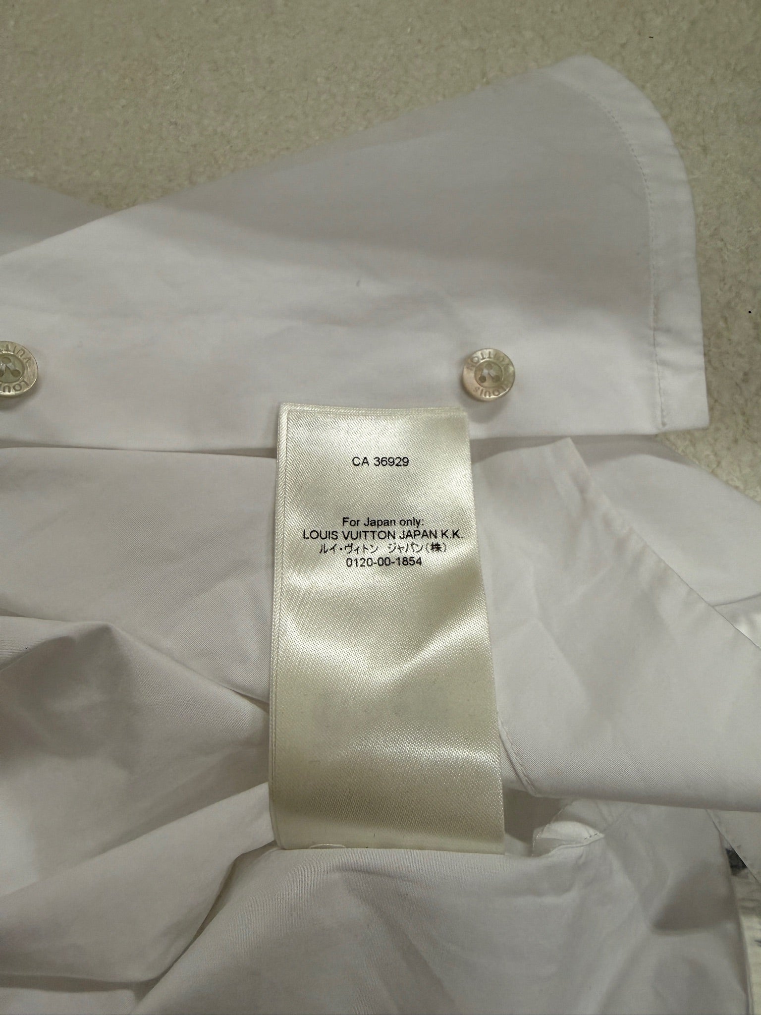 Louis Vuitton 2021 SS Monogram Hem Shirt | 100% Cotton | Regular Fit