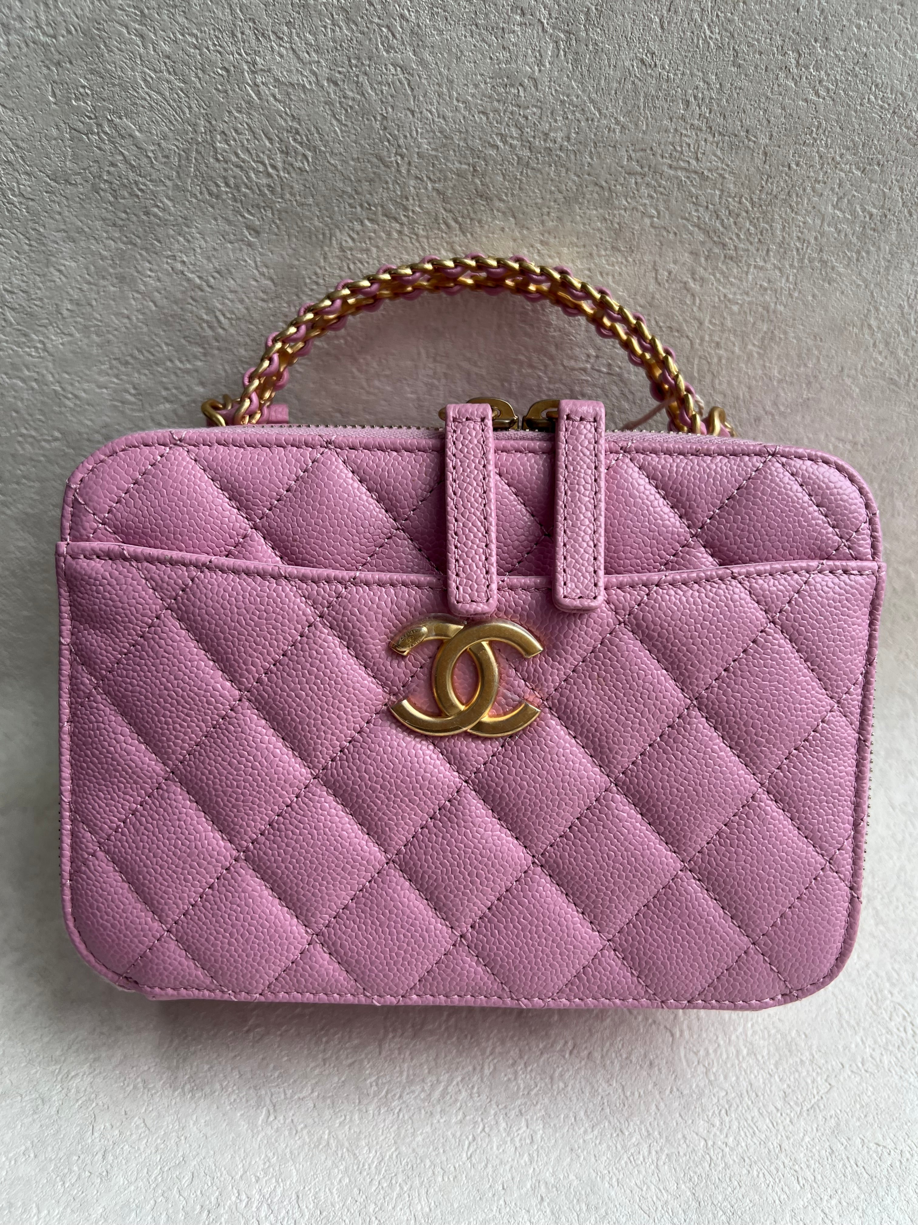 Chanel Pick Me Up Top Handle Small Pink MGHW