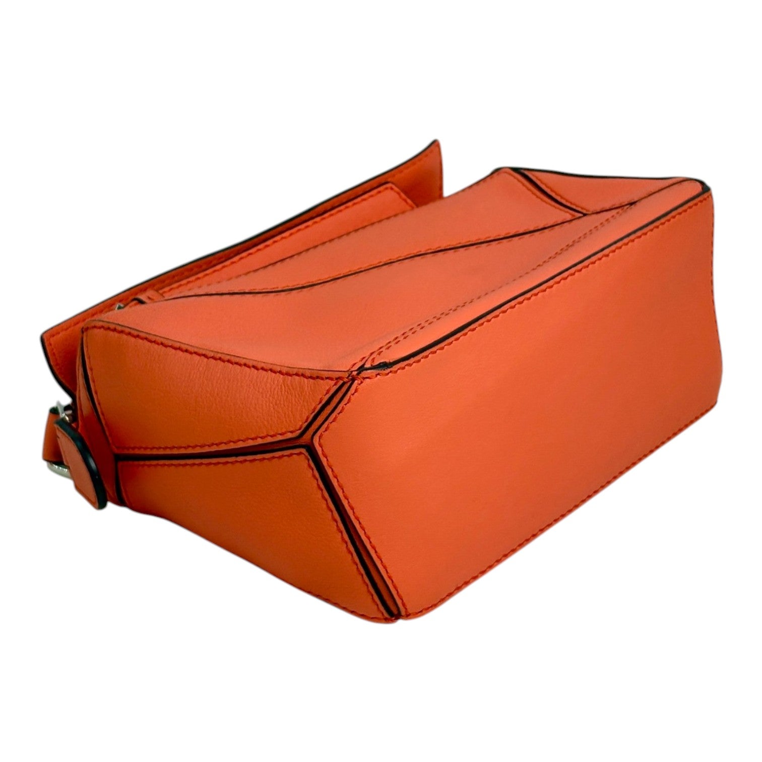 Loewe Mini Puzzle Bag in Orange