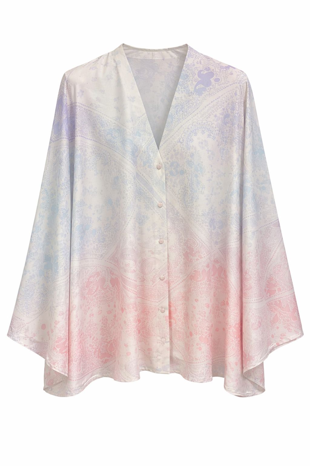 KAFTAN EVE SHORT MAXI SLEEVES BANDANA OFF WHITE MCL00574