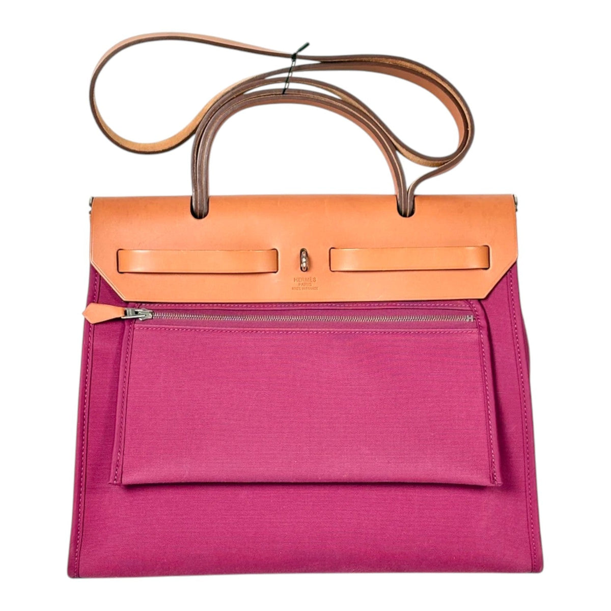 Hermes Pink Herbag Zip 31 Bag