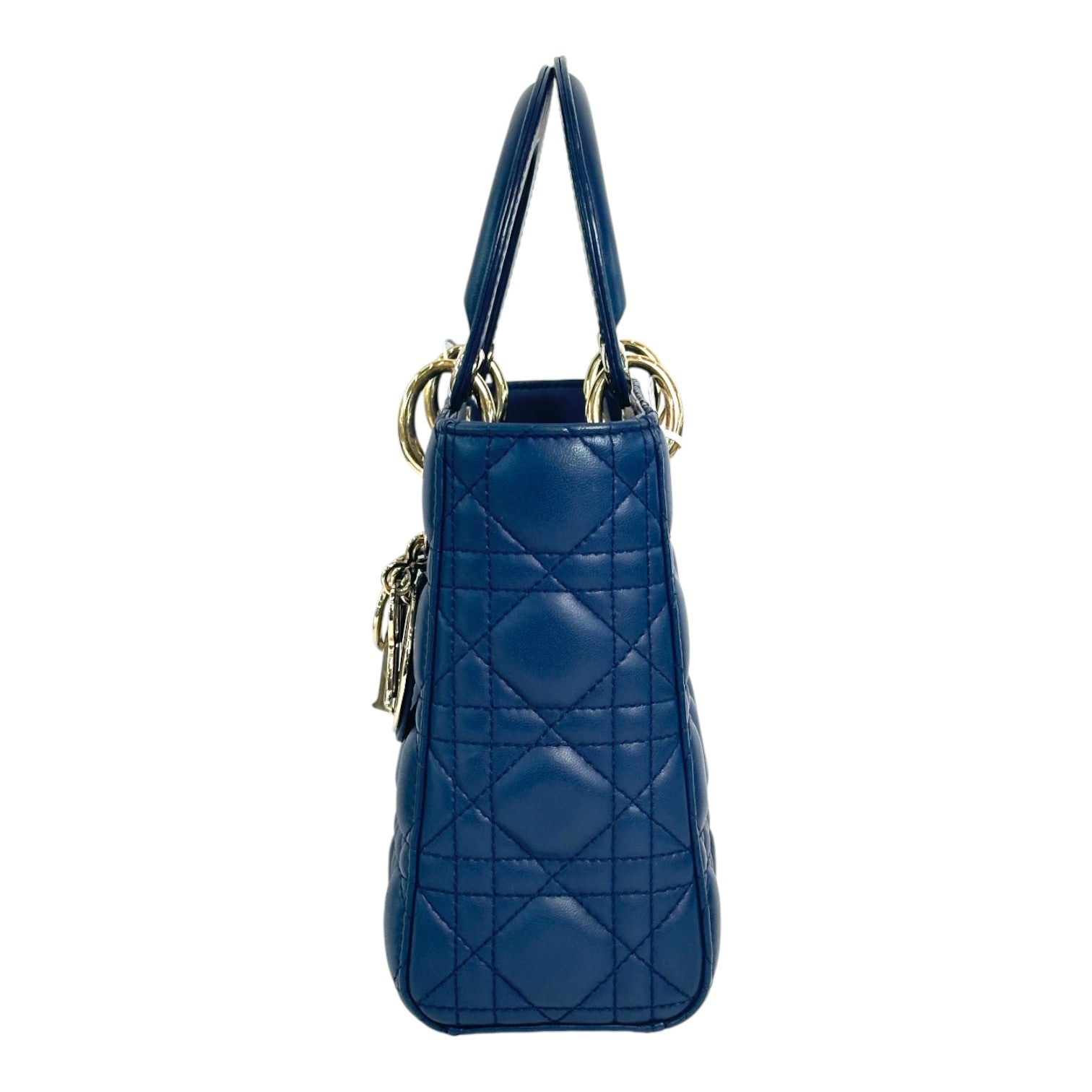 Dior Blue Lady Dior Small Bag