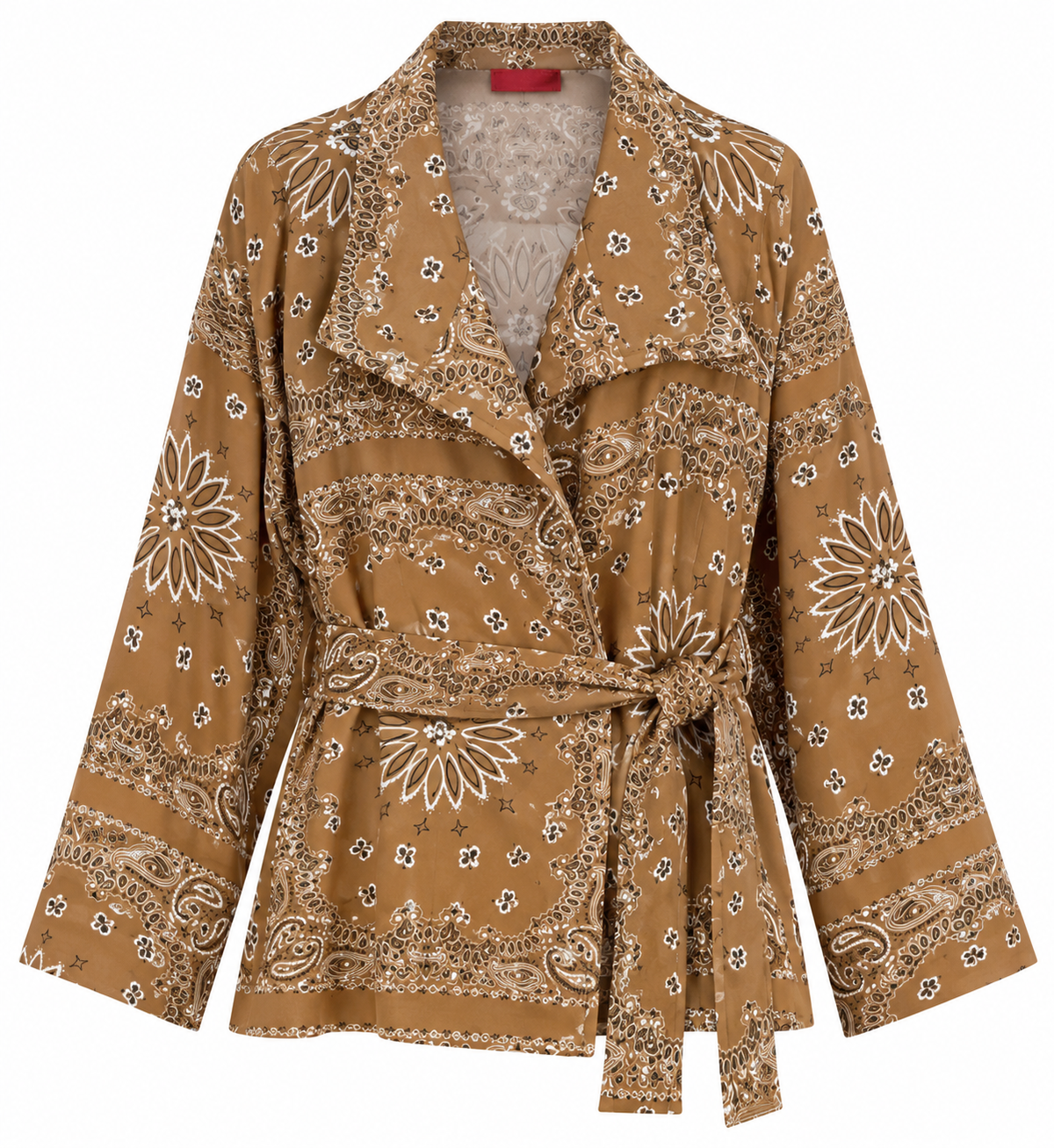 BOMBER CLINTON SUEDE BROWN BANDANA  MCL13323