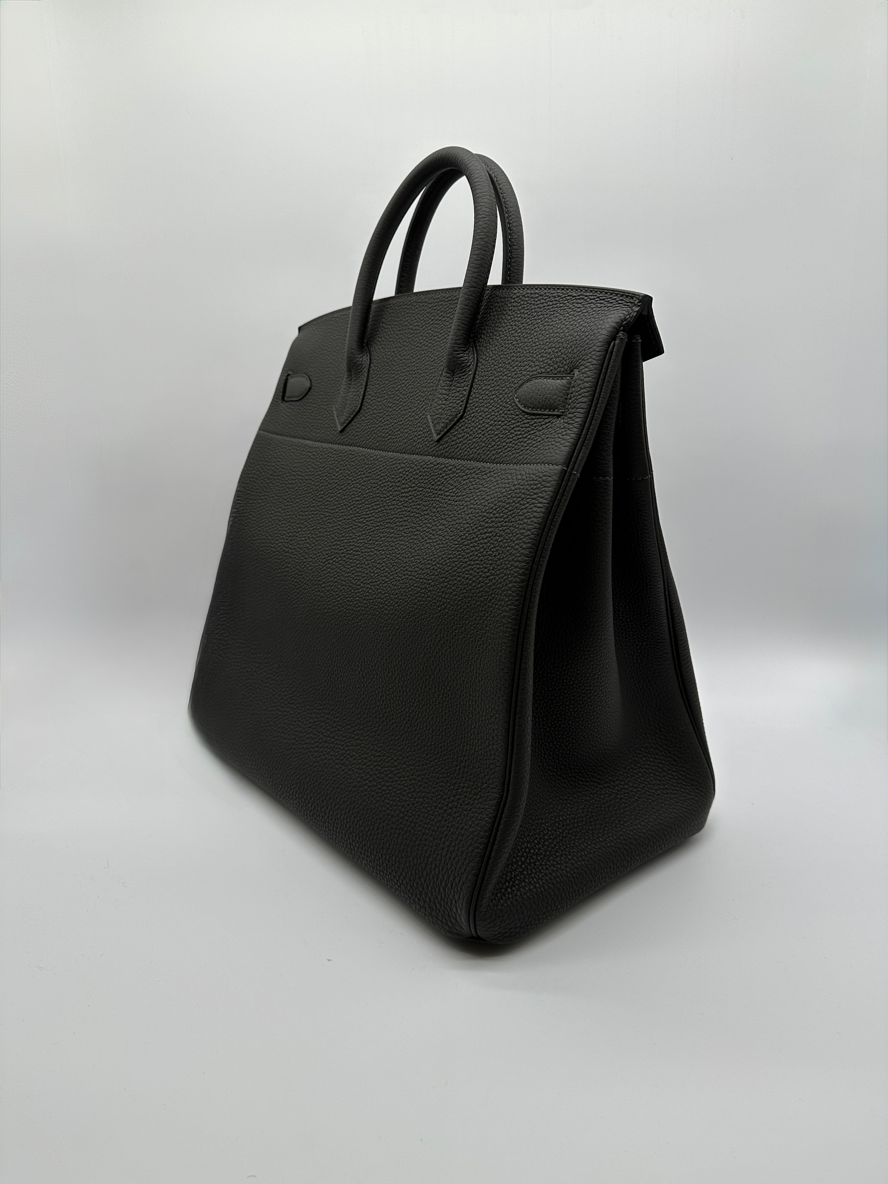 Hermès HAC 40 Dark Bronze Togo Palladium Hardware