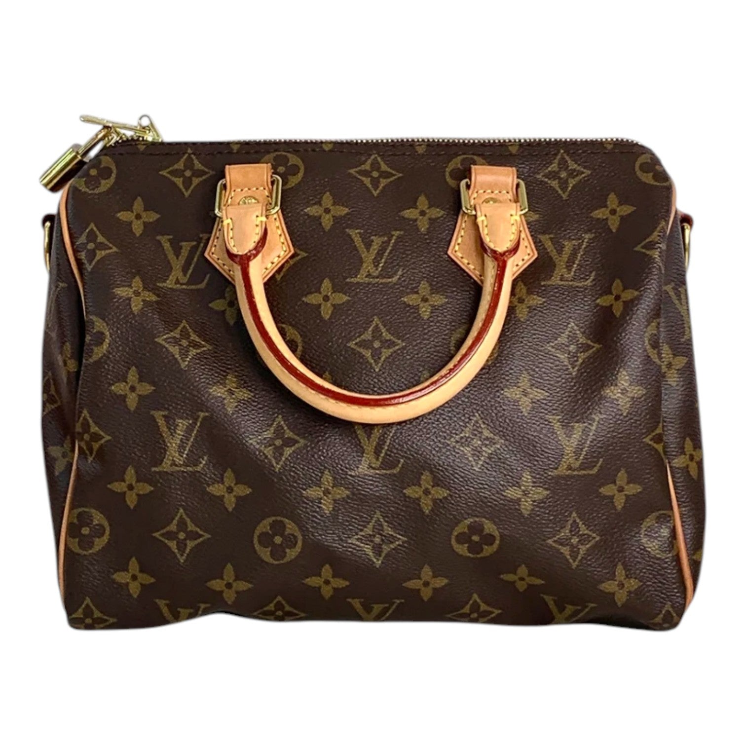Louis Vuitton Speedy 25cm Monogram Bag with Strap