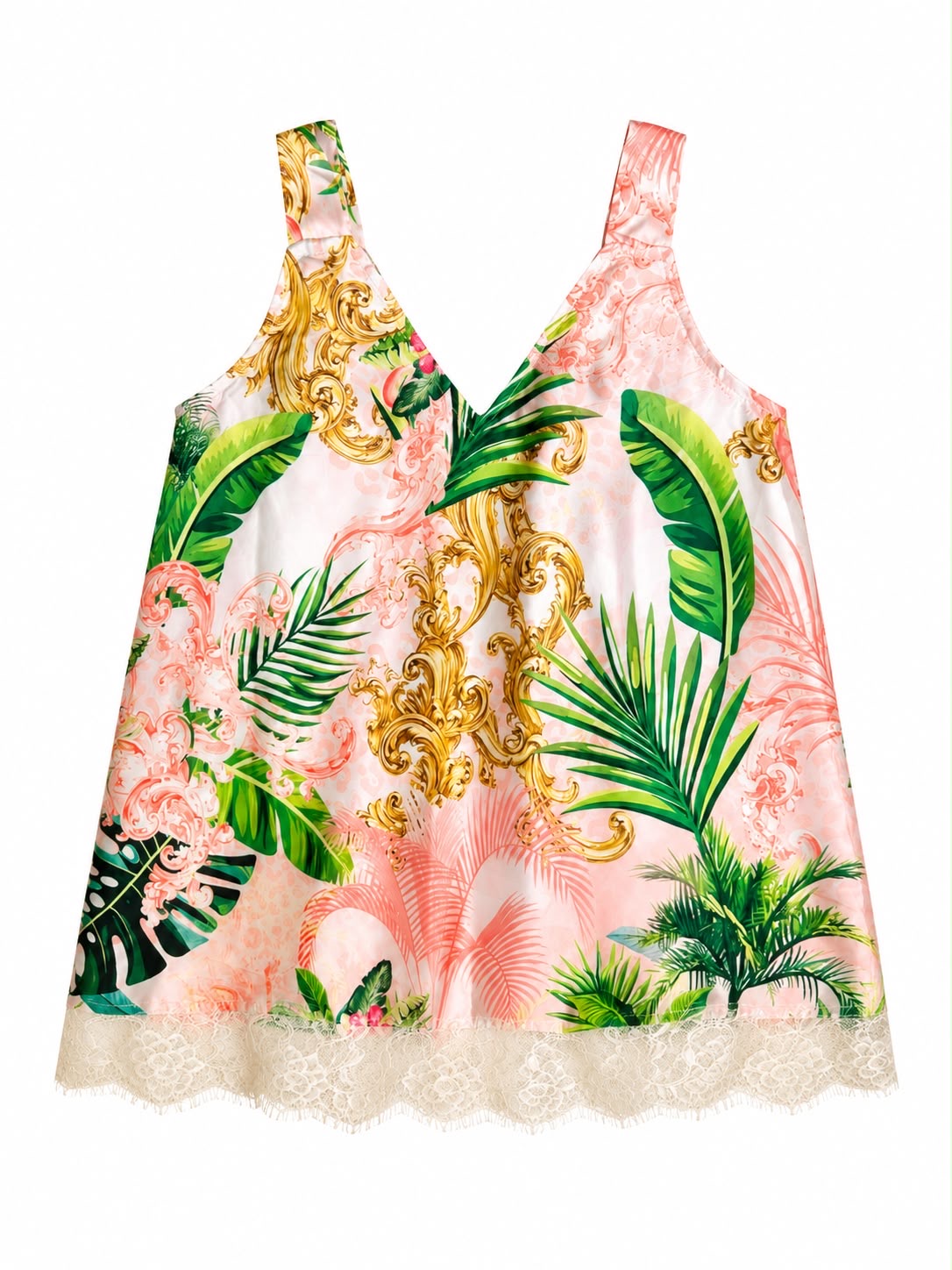 TOP VIENNE JUNGLE PINK MCL13138