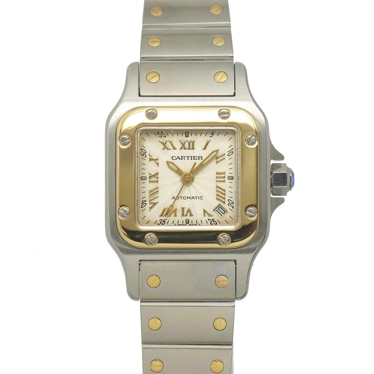 Cartier Santos Galbee SM W20045C4 Silver Dial Automatic Ladies 903279130