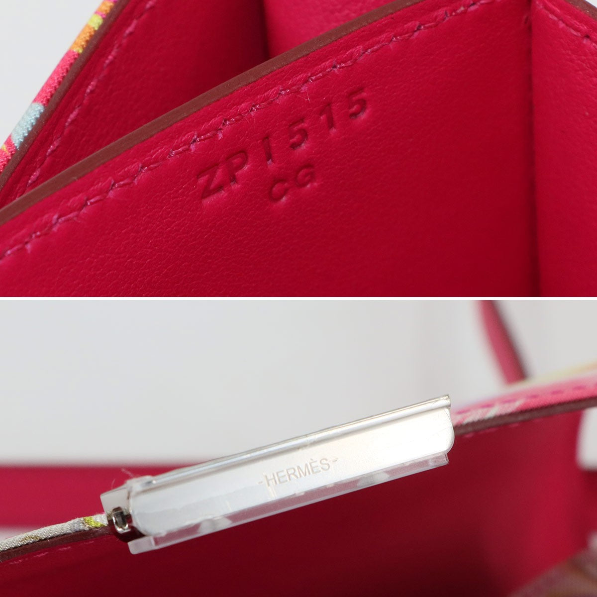 HERMES Constance 3 Mini 18 Marble Shoulder Bag Veau Swift Silk 9030706410
