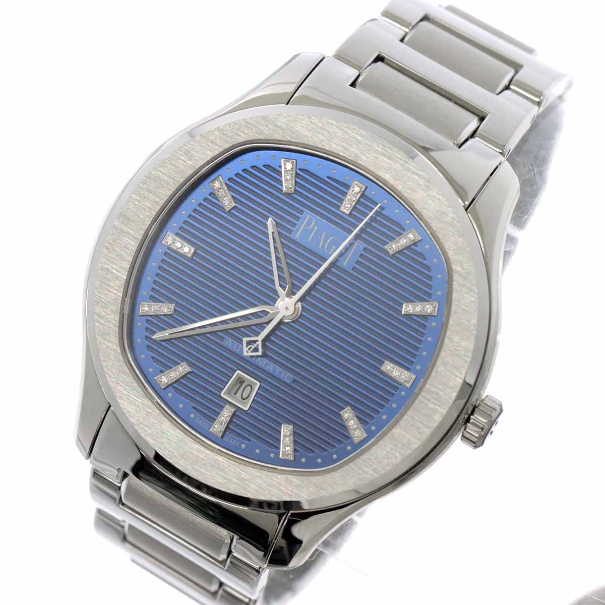 PIAGET POLO G0A46018 Automatic Date Blue Dial Boys Watch 903058116