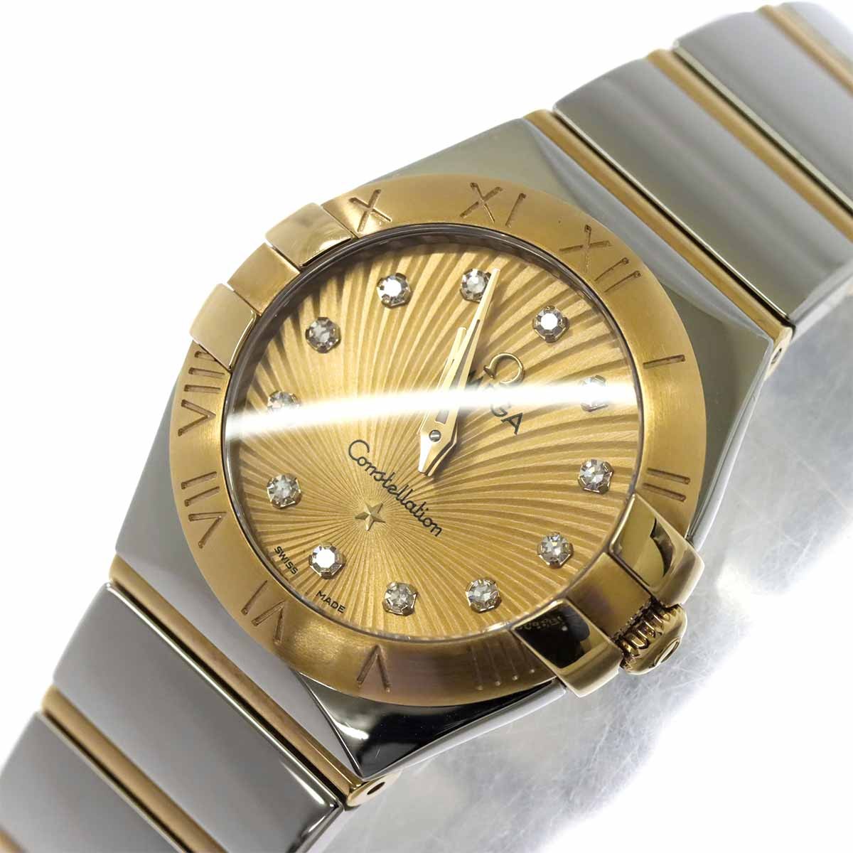 OMEGA Constellation 123 20 24 60 58 002 750 YG Ladies Watch 903207996