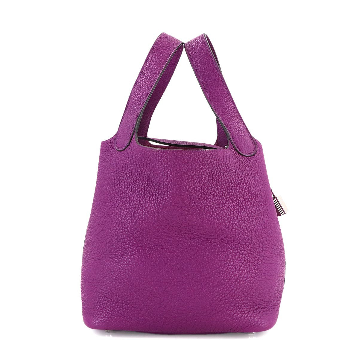 HERMES Picotin Lock PM 18 Hand Bag Taurillon Clemence Anemone 903142441