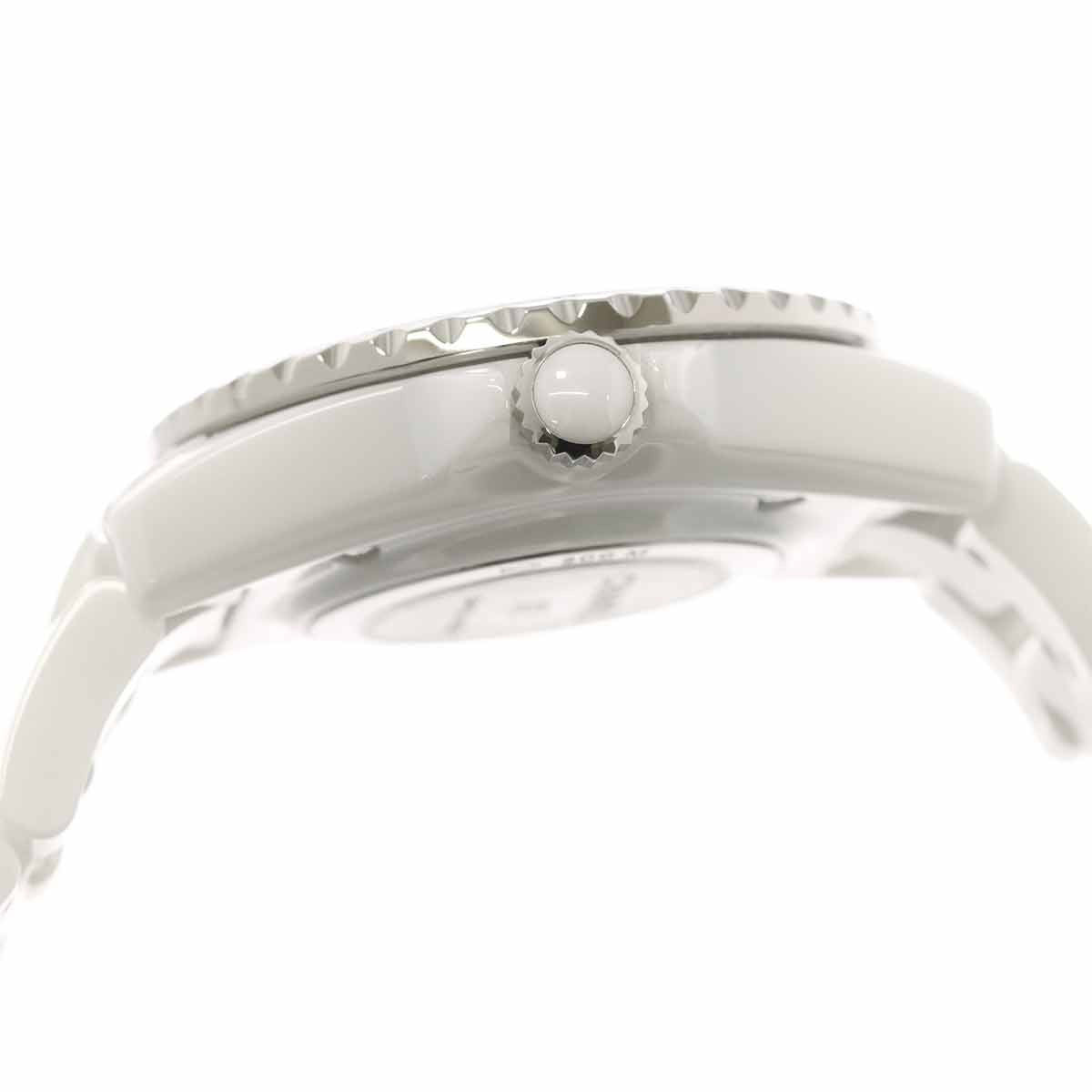 CHANEL J12 33mm H5698 Ceramic Quartz White Dial Ladies Watch 903142784