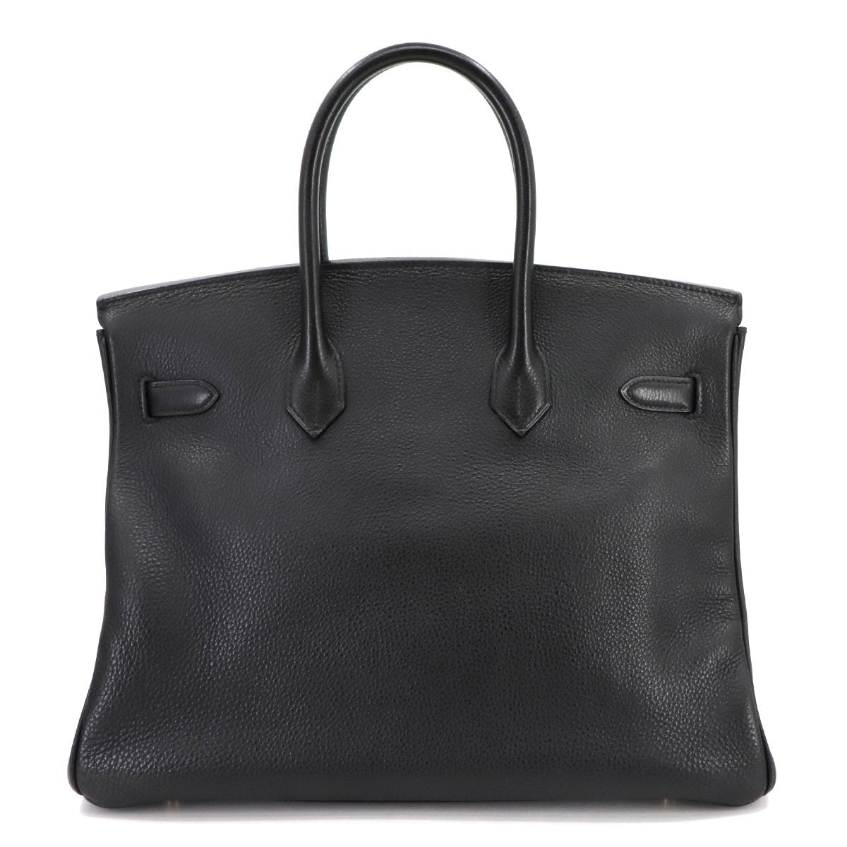 HERMES Birkin 35 Togo Black Hand Bag Purse 903003002