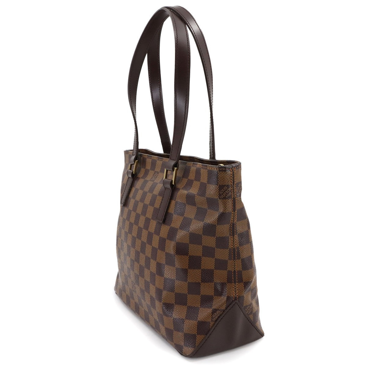 LOUIS VUITTON Damier Cabas Piano SPO Tote Bag Ebene N51187 Purse 903004633