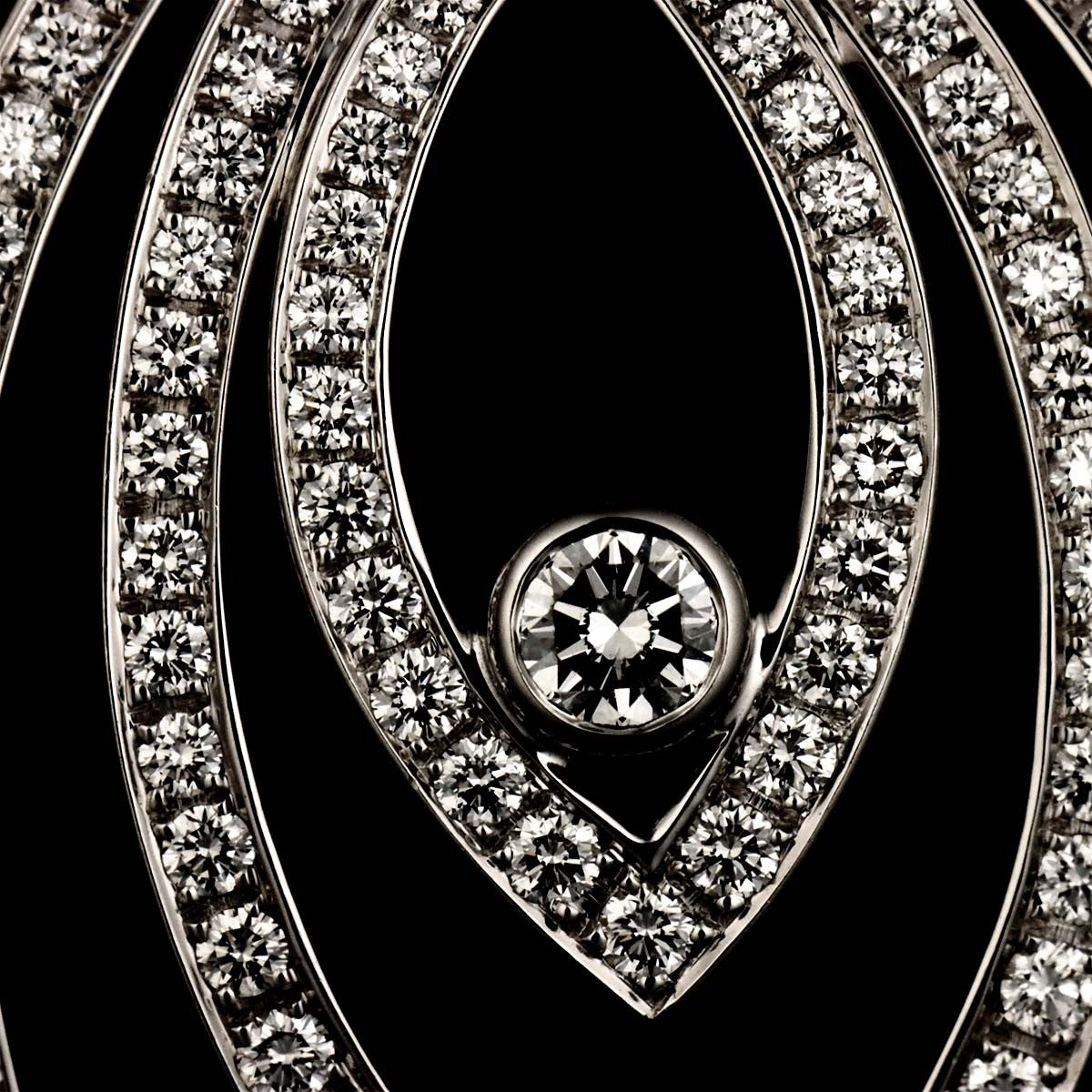 Chopard Diamond Necklace 18K White Gold 750 903189957