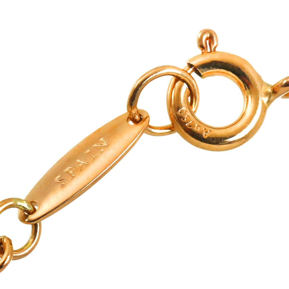 TIFFANY Co.Open Heart Lariat 18K Pink Gold 750 903261953