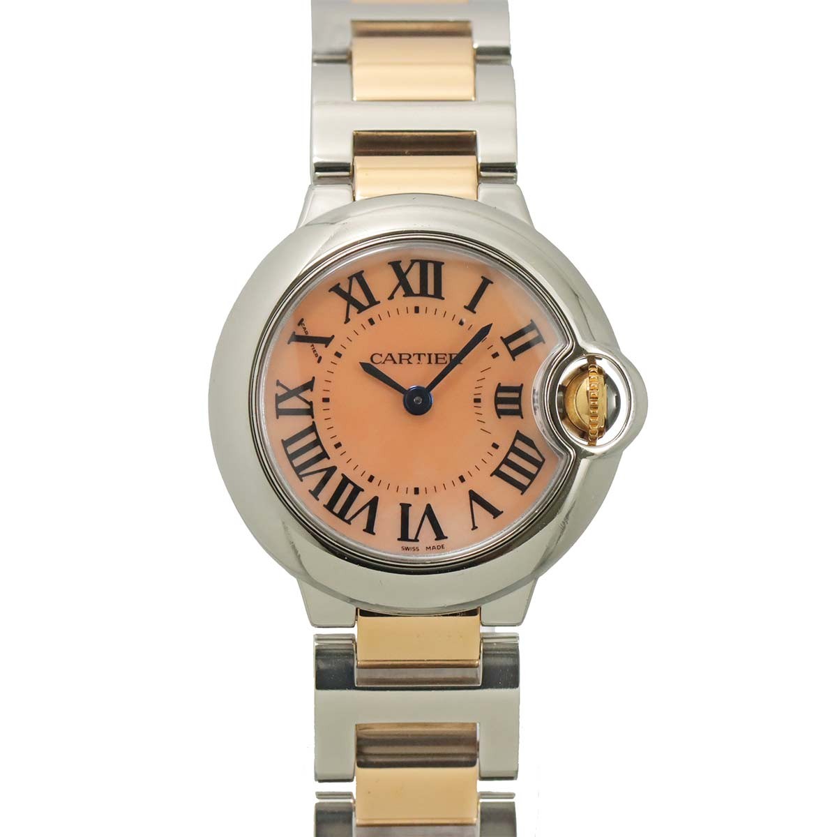Cartier ballon bleu SM W6920034 Quartz PG Pink Shell Dial 903190790
