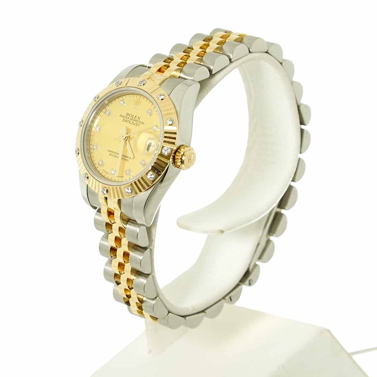 ROLEX Datejust 179313G Serial D Automatic 750 Yellow Gold Diamond 902907891