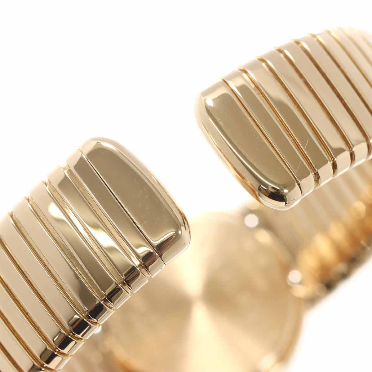 BVLGARI BVLGARIBVLGARI Tubogas BBLP262TG Quartz 12P Diamond 750PG 903289836